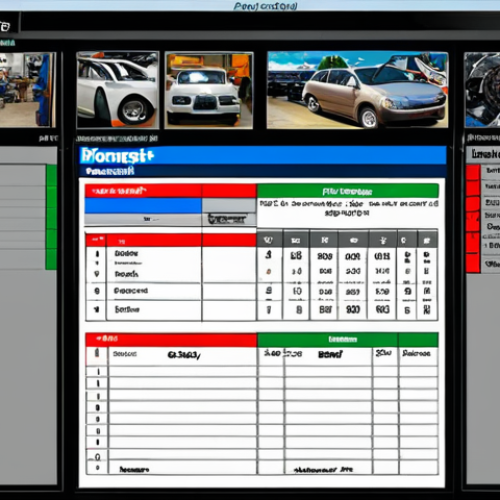 Home 19 **
Prompt: A well-organized automotive repair work log showing efficiency, error reduction, and increased customer satisfaction. Visual elements could include a mechanic looking organized, a minimized error graphic, and a happy customer.
**