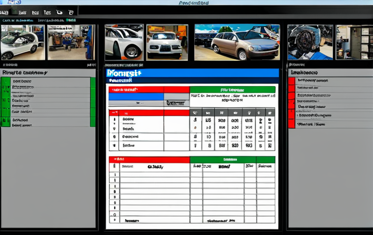 **
Prompt: A well-organized automotive repair work log showing efficiency, error reduction, and increased customer satisfaction. Visual elements could include a mechanic looking organized, a minimized error graphic, and a happy customer.
**