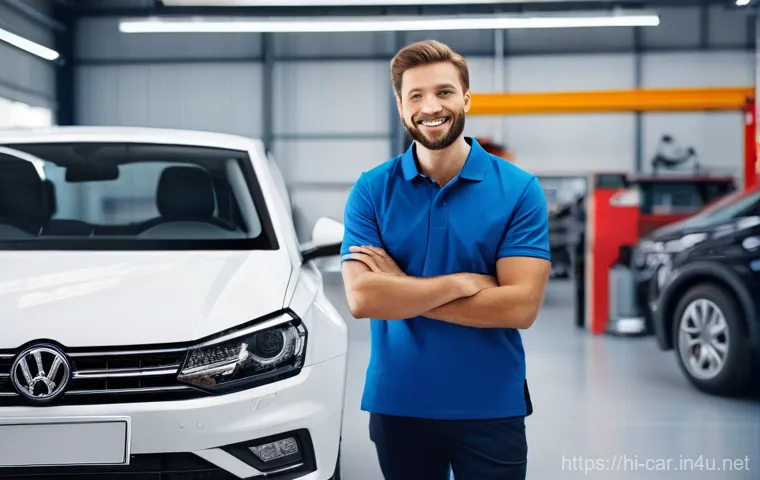 자동차정비사로서 기술을 발전시키는 방법 - **A diverse group of mechanics, including men and women of various ages, are engaged in an intensive...